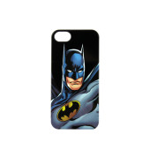 Чехол Накладка для iPhone 5/5S DC COMICS BATMAN (темно синий) (пластик)