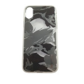 Чехол накладка iPhone Xs Max Military Case (black)
