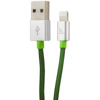 Кабель Apple Lightning (USB 2.5 m) (Тканина) (Зелений)