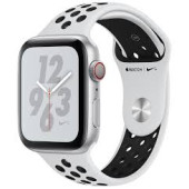 Apple Watch Series 4 Nike+ GPS+Cellular 44mm Silver Aluminum Case with Pure Platinum/Black Nike Sport Band