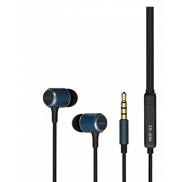 Навушники JLW Hands Free R03 (dark blue) - фото Навушники JLW Hands Free R03 (dark blue)