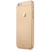 Чехол Накладка для iPhone 6/6S Baseus Simple Case (Золотой) (Силикон)