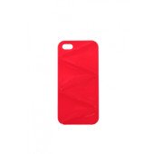 Чехол Накладка для iPhone 5/5S FASHION STYLE (розовый) (пластик)