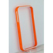 Бампер для iPhone 4/4S S&K (Оранжевый) (Пластик)