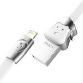 Кабель ROCK Goat Lightning (1m) (White)