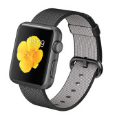 Apple Watch Sport 38mm Space Gray Aluminum Case with Black Woven Nylon (MMF62)