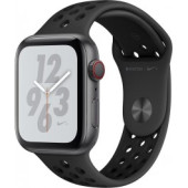 Apple Watch Nike+ Series 4 GPS + LTE44mm Gray Alum. w. Anthracite/Black Nike Sport b. Gray Alum. (MTXE2)