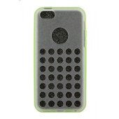 Чехол Накладка для iPhone 5C HELLODEERE SLIM (Салатовый) (силикон)
