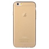 Чохол Накладка для iPhone 6 YOTOO(Прозорий золотий) (Силікон)