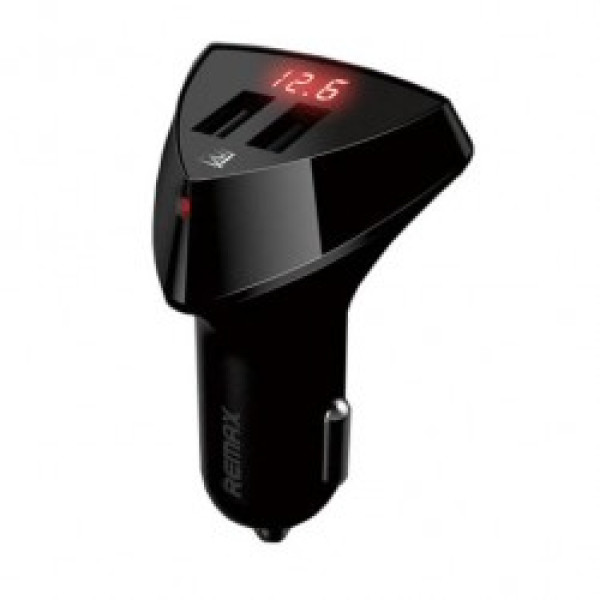 Автомобільний зарядний пристрій Remax Alien Series 2 *USB RCC208 (Чорний) - фото Автомобільний зарядний пристрій Remax Alien Series 2 *USB RCC208 (Чорний)