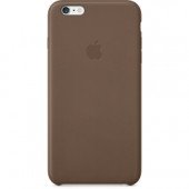 Чохол Накладка для iPhone 6 Apple Leather Case Original ( Коричневий ) (шкіра)