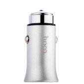 Автомобільний зарядний пристрій Hoco Z8 Titan Car Charger (Silver)