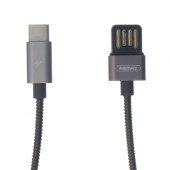 Кабель Type-C Remax Silver Serpent RC-080a (Black)