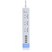 Мережевий зарядний пристрій REMAX Power Strip RU-S2 4 USB(Блакитний)
