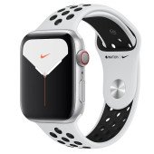 Apple Watch Nike Series 5 LTE 44mm Silver Aluminum Case with with Pure Platinum/Black Nike Sport Band (MX392, MX3E2)