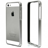 Бампер для iPhone 5/5S COTEetCL (Сріблястий) (Алюміній)