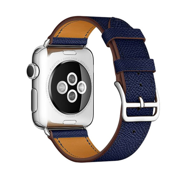 Ремешок для Apple watch 42 mm Single Tour Deployment Buckle (blue)