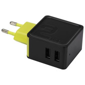 Мережевий зарядний пристрій Rock Sugar Travel 2 Port (black)