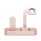 Dock станция COTEetCL Multifunctional 3-in-1 (Rose Gold)