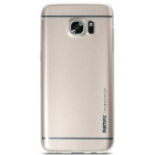 Чохол накладка Remax Crystal Kingzone TPU for Samsung S7 Edge Silver