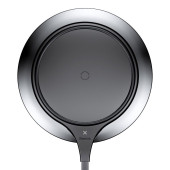 Бездротове зарядний пристрій Baseus Metal Wireless 7.5 W (black)
