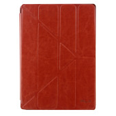 Чехол Книжка для iPad Air KLX ENLAND (Коричневый) (Кожа)