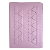 Чехол книжка iPad (2017/18) Slim Case leather (love pink)