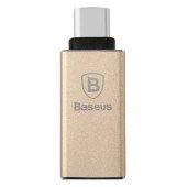 Перехідник Type-C Adapter BASEUS Sharp Series (Золотий)