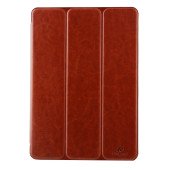 Чехол Книжка для iPad Air Kingpad FASHION CASE (Коричневый) (Кожа)