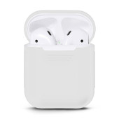 Чохол для AirPods Silicone Case matte (White)
