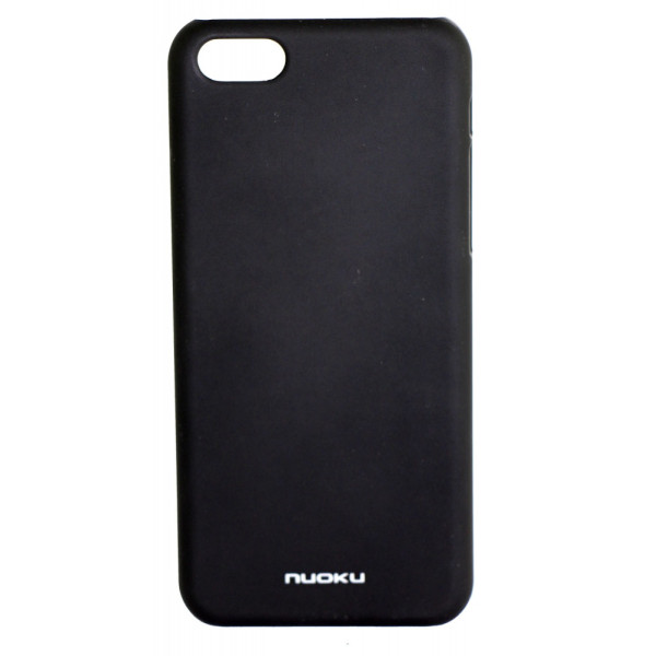 Чехол Накладка для iPhone 5C NUOKU FRESH (Черный) (Пластик)