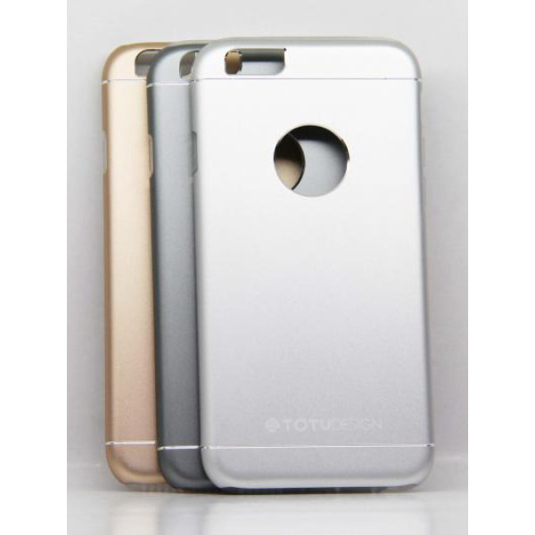Чохол Накладка для iPhone 6 TOTU DESIGN JAEGER(Сріблястий) (Алюміній) - фото Чохол Накладка для iPhone 6 TOTU DESIGN JAEGER(Сріблястий) (Алюміній)