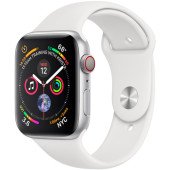 Apple Watch Series 4 GPS + LTE 40mm Silver Alum. w. White Sport b. Silver Alum. (MTUD2)