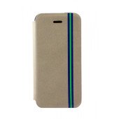 Чехол Книжка для iPhone 5/5S VIVA MADRID Deporte (серый) (кожа)