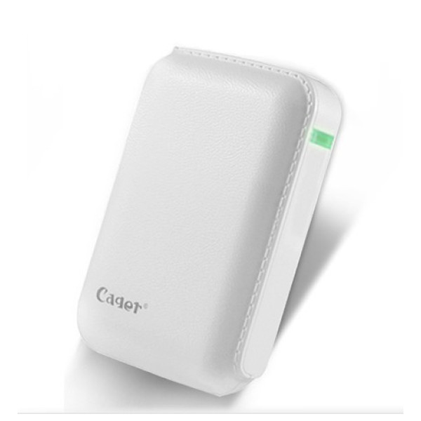 Портативное зарядное устройство CAGER SMART POWER BANK (7200mAh) (Белый) - фото Портативное зарядное устройство CAGER SMART POWER BANK (7200mAh) (Белый)