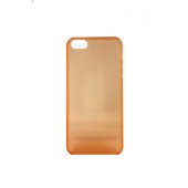 Чехол Накладка для iPhone 5/5S Waterproof BEST (оранжевый) (пластик)