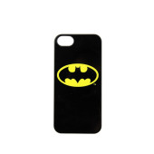 Чехол Накладка для iPhone 5/5S DC COMICS BATMAN (черный) (пластик)