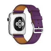 Ремешок для Apple watch 38 mm Single Tour Deployment Buckle (purple)