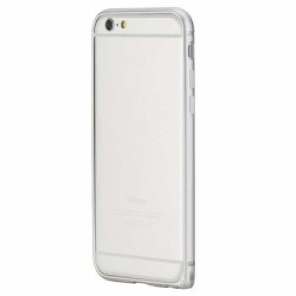 Бампер для iPhone 6 COTEetCL TSG (Серебристый) (Алюминий)