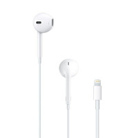 Навушники з мікрофоном Apple EarPods with Lightning Connector (MMTN2ZM/A) (3 міс.)