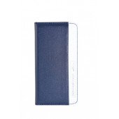 Чехол Книжка для iPhone 5/5S ASTON MARTIN SMART APPL BOOK (темно синий) (кожа)