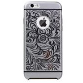 Чохол Накладка для iPhone 6 IBacks Cameo (Сріблястий) (Алюміній)