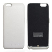 Портативний зарядний пристрій iPhone 6 RoHS X3 BANK COVER 3800mAh (Білий) (Пластик)
