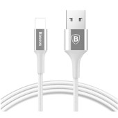 Кабель Baseus Shining Cable with Jet Metal Lightning 2A (1 m) (Silver)