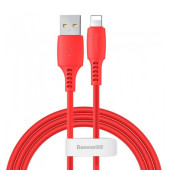 Кабель Baseus Colorful USB Cable for iP 2.4 A (1.2 m) (Red)