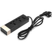 Мережевий фільтр REMAX RU-S3 2 розетки +3 USB black (1.5 m)