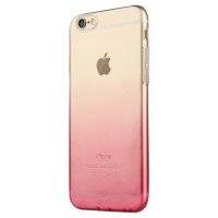 Чохол Накладка для iPhone 6 FSHANG Rosy Shadow (Сірий) (Силікон)