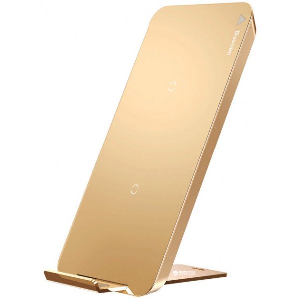 Бездротове зарядний пристрій Baseus Wireless Charger Pad (Gold) - фото Бездротове зарядний пристрій Baseus Wireless Charger Pad (Gold)
