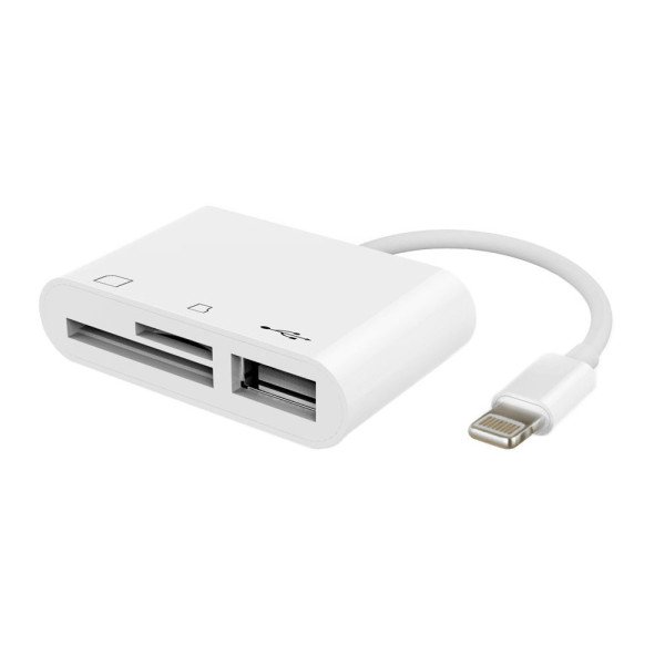 Переходник Apple Lightning to connection kit - фото Переходник Apple Lightning to connection kit