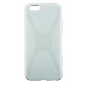 Чохол Накладка для iPhone 6 NEW LINE (Білий) (Силікон)